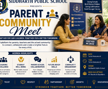 Parents and teachers meeting at school